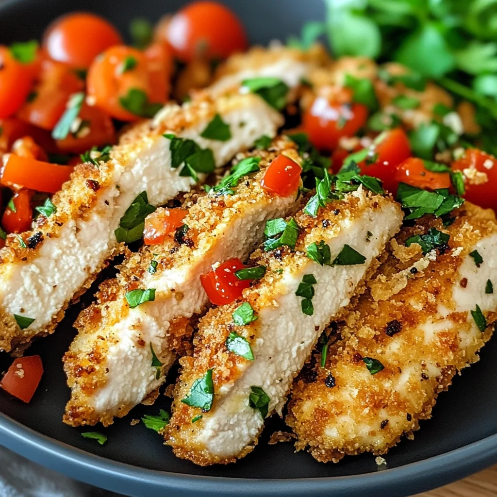 Almond Flour Coated Air Fryer Chicken Tenders Delight!