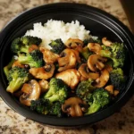 Chicken, Broccoli & Mushroom Stir-Fry