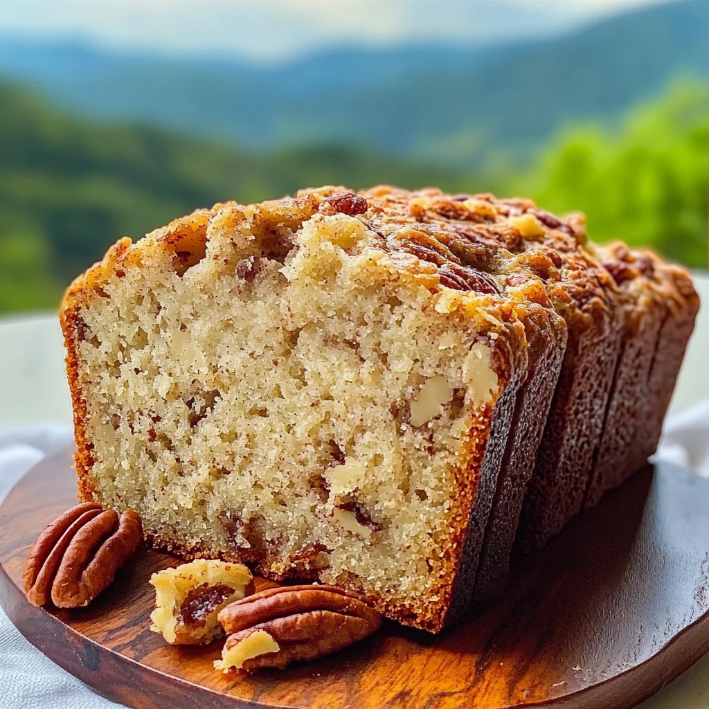 Cinnamon Sweet Alabama Pecan Bread