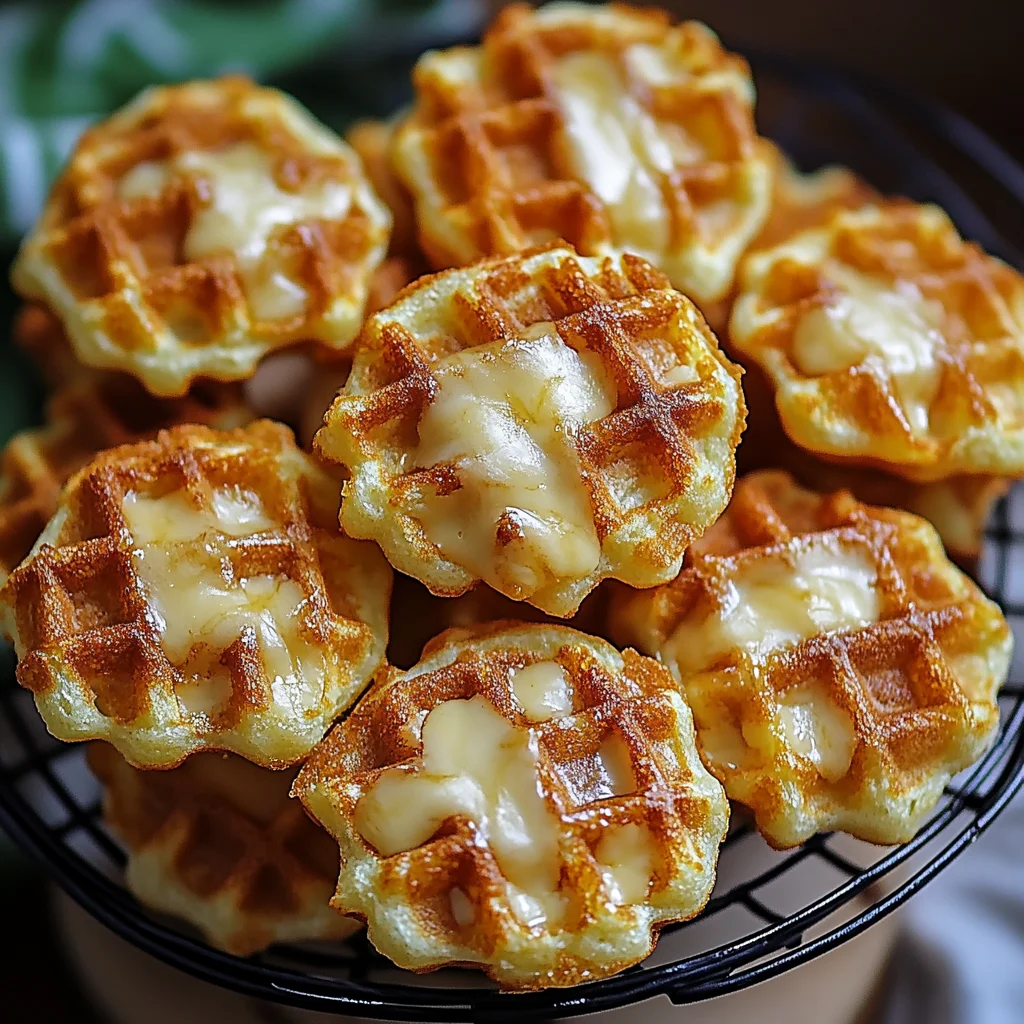Cornbread Waffle Bites with Smoked Gouda: A Must-Try Delight!