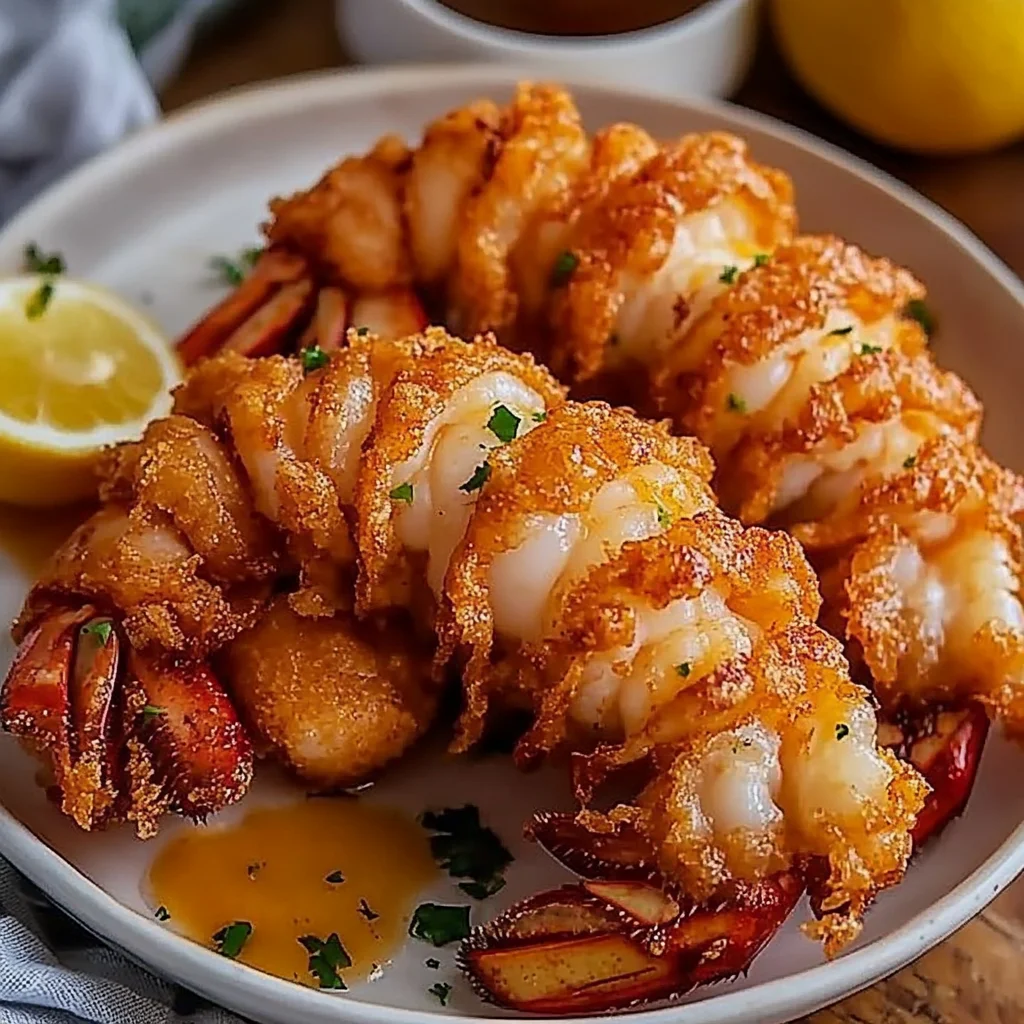 Crispy Fried Lobster Tails