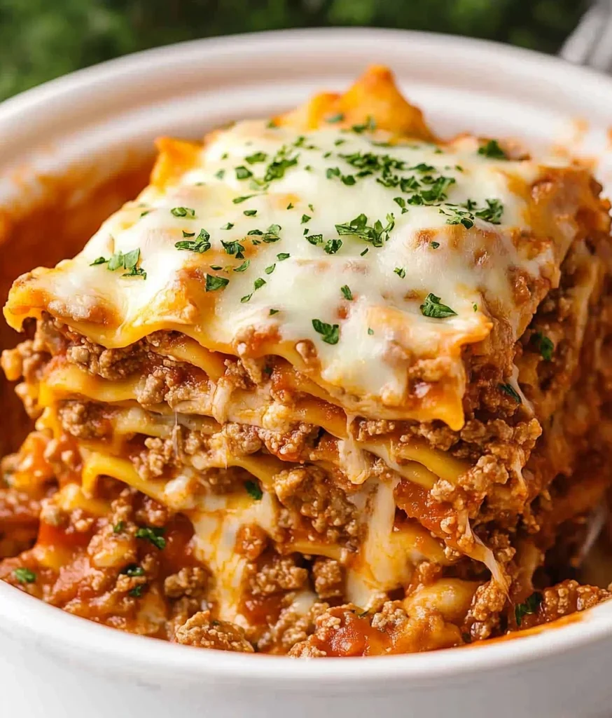 Crockpot Lasagna Recipe