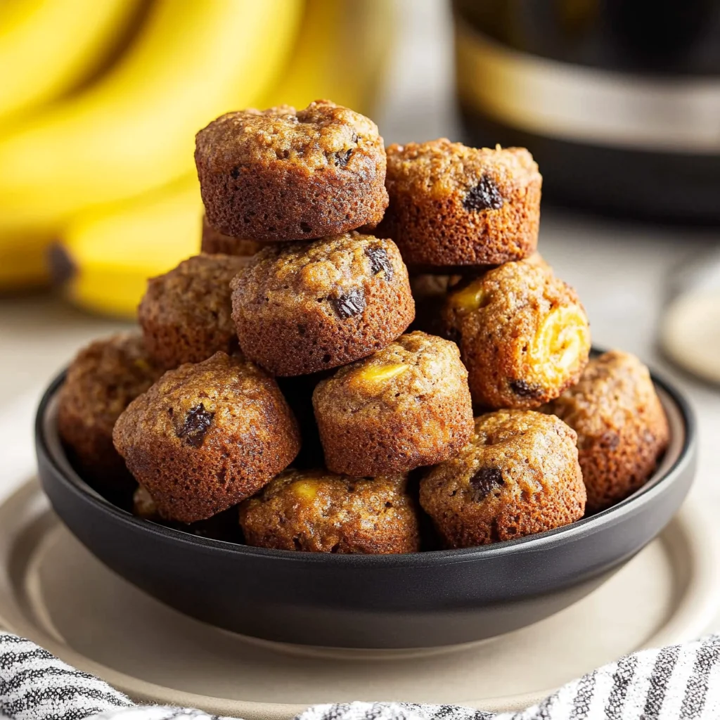 Delicious Instant Pot Banana Bread Bites