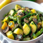Flavorful Asparagus with Zucchini and Squash