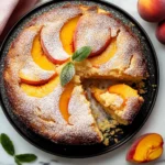 Fresh Peach Cake