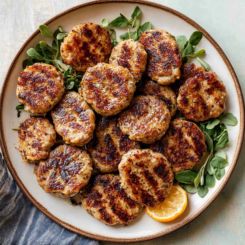 Maple Chicken Breakfast Sausage
