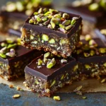 No-Bake Pistachio Dark Chocolate