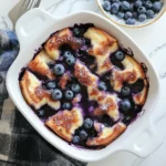 Overnight Blueberry French Toast Casserole