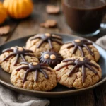 Peanut Butter Spider Cookies
