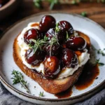 Roasted Cherry & Burrata Dream Toast