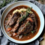 Savory Stracotto Recipe: Italian Pot Roast with Creamy Polenta