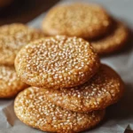 Sesame Honey Cookies