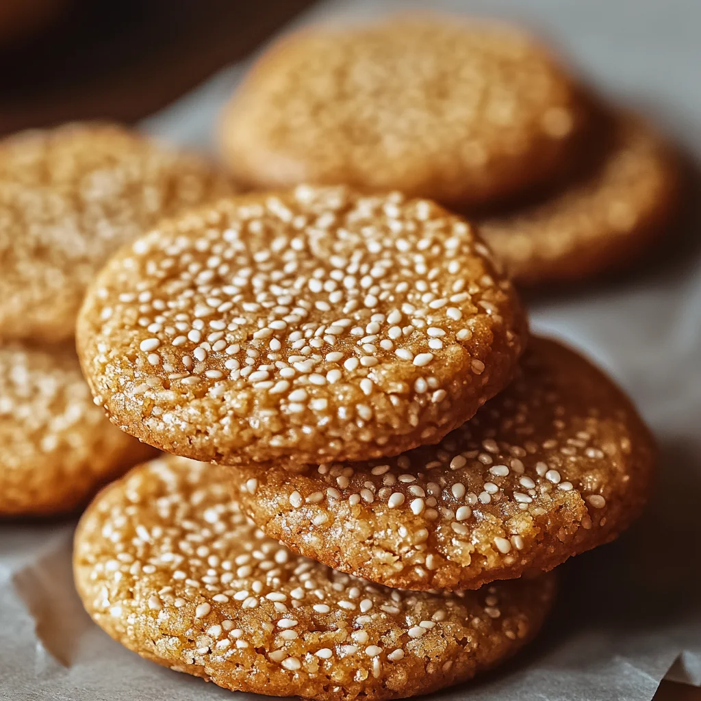 Sesame Honey Cookies