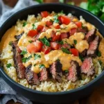 Steak Queso Rice : A Flavorful Recipe