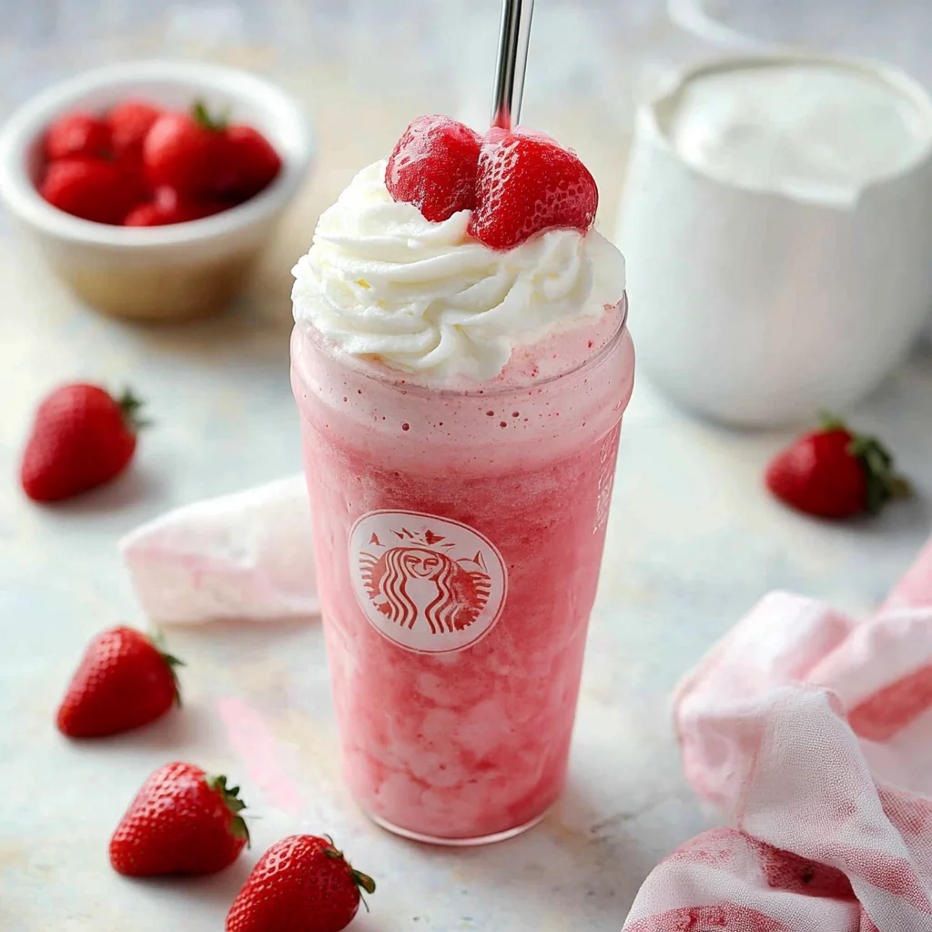 Strawberry Cheesecake Frappuccino
