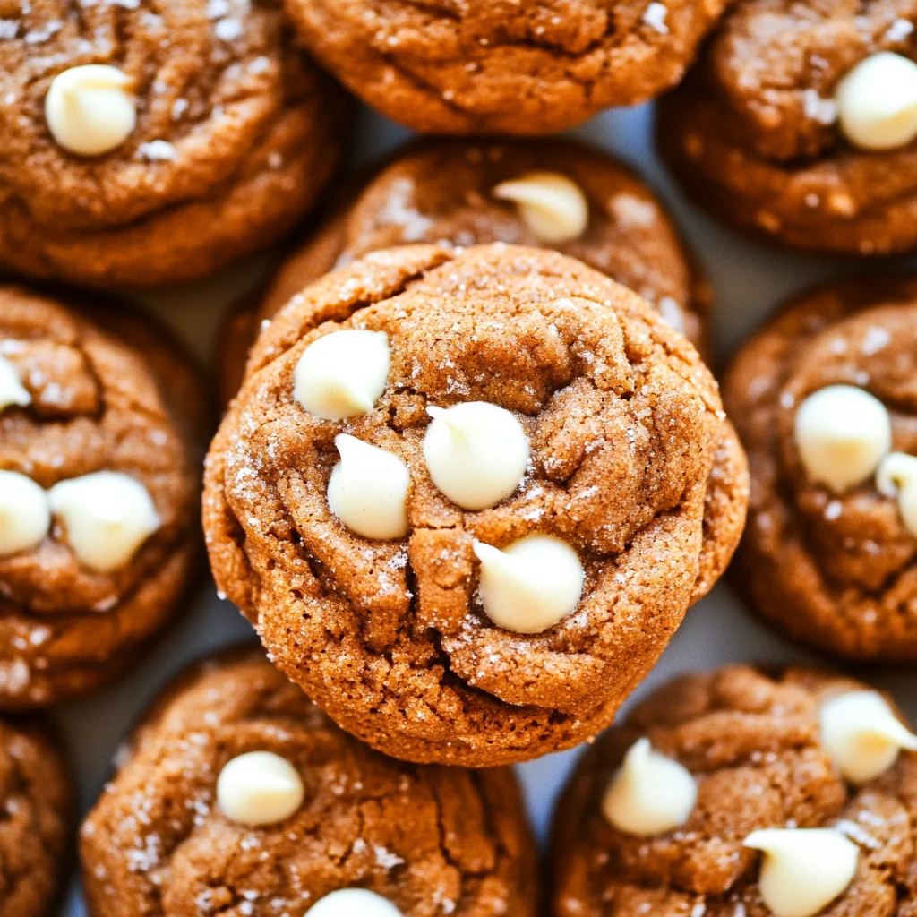 White Chocolate Pumpkin Snickerdoodles