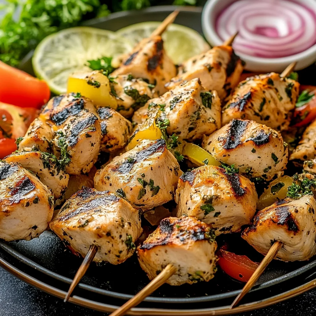 Authentic Greek Chicken Souvlaki Recipe