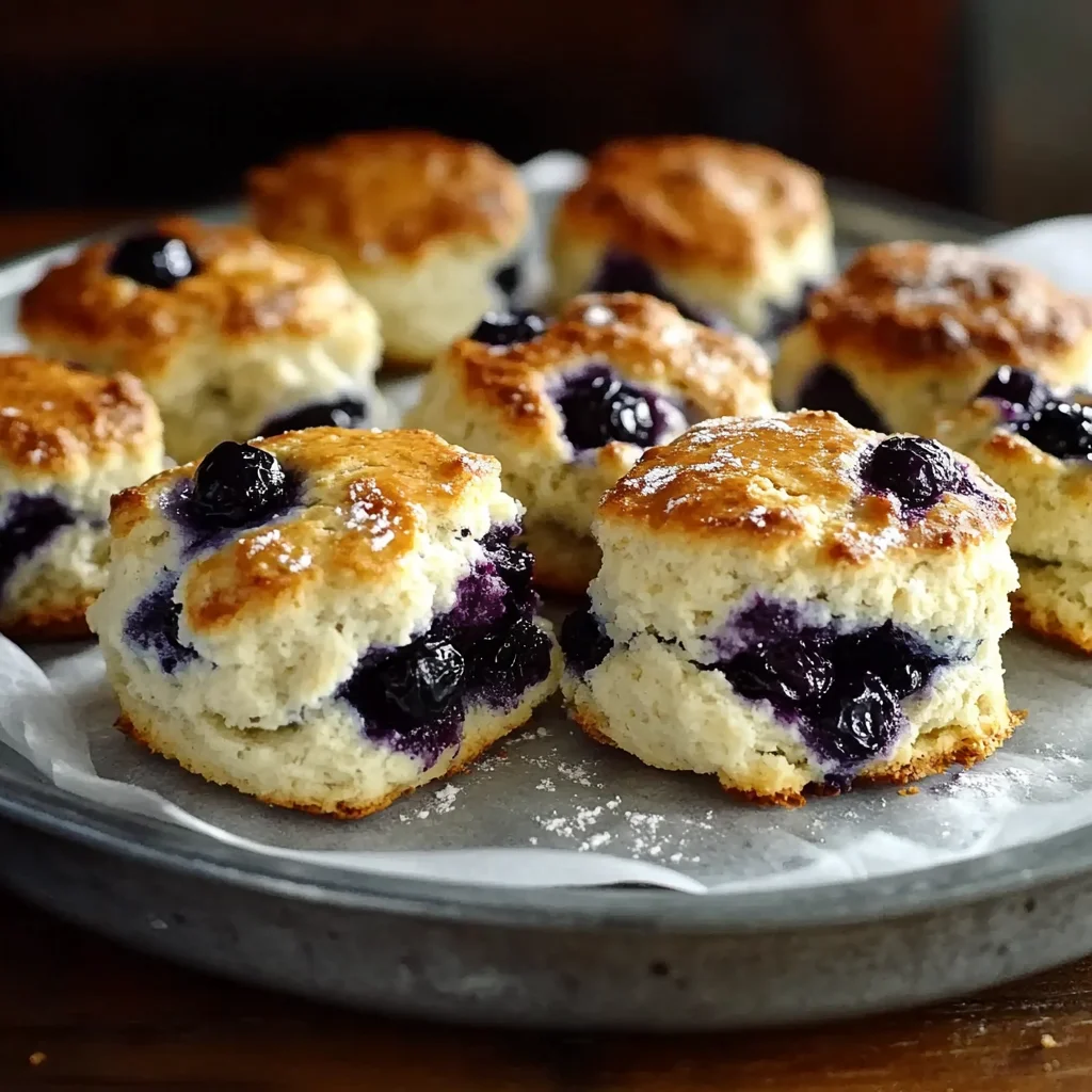 Blueberry Biscuits