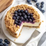 Blueberry Crumble Cheesecake