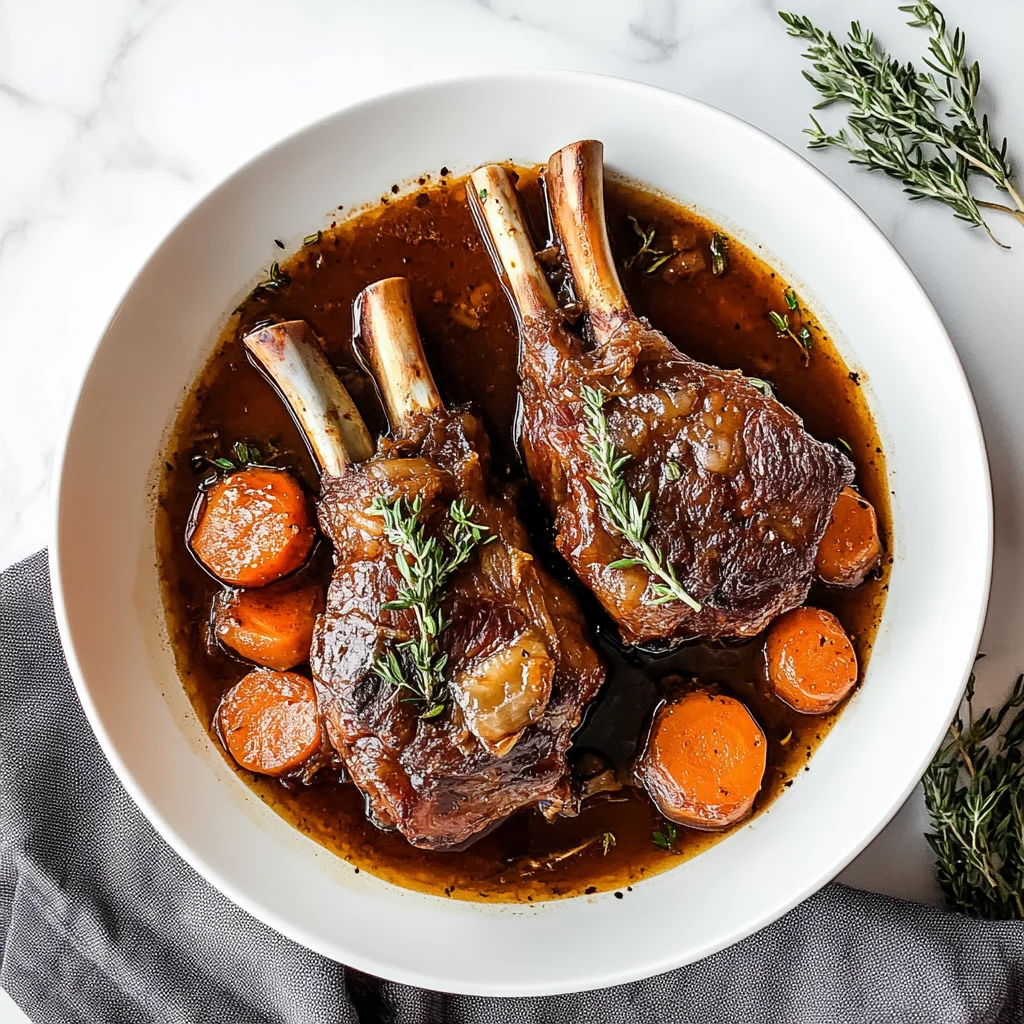 Braised Lamb Shanks Recipe