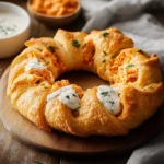 Buffalo Chicken Crescent Ring