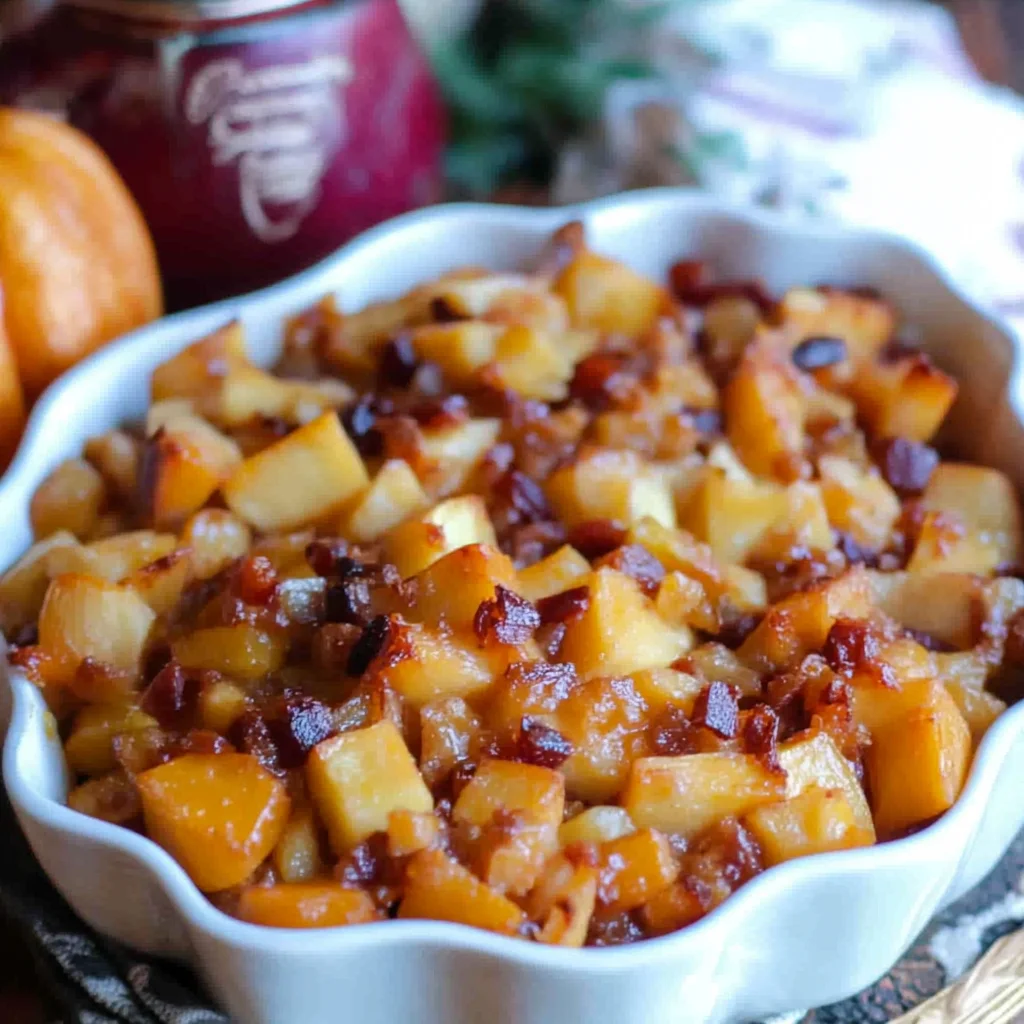 Butternut Squash Apple Bake