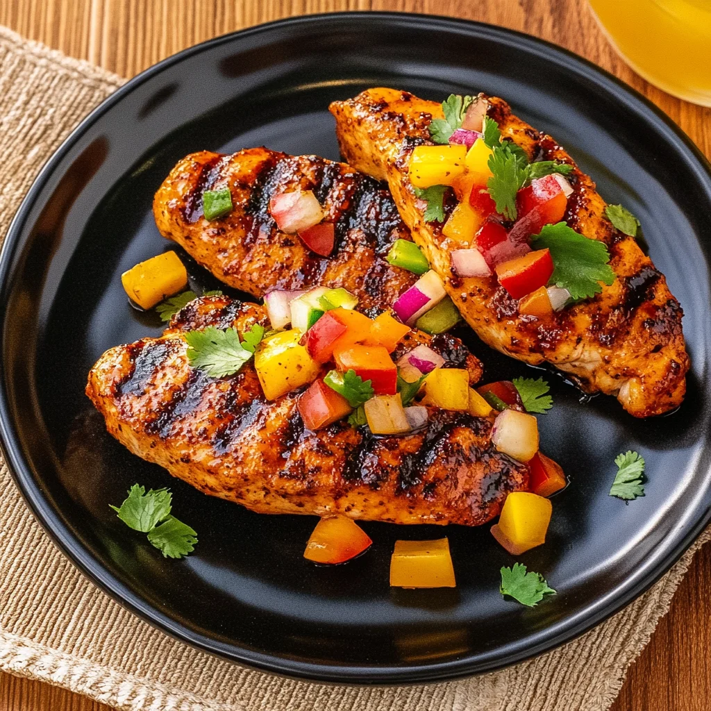 Caribbean Jerk Teriyaki Chicken