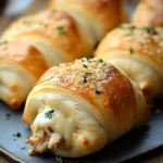 Cheesy Chicken Crescent Rolls