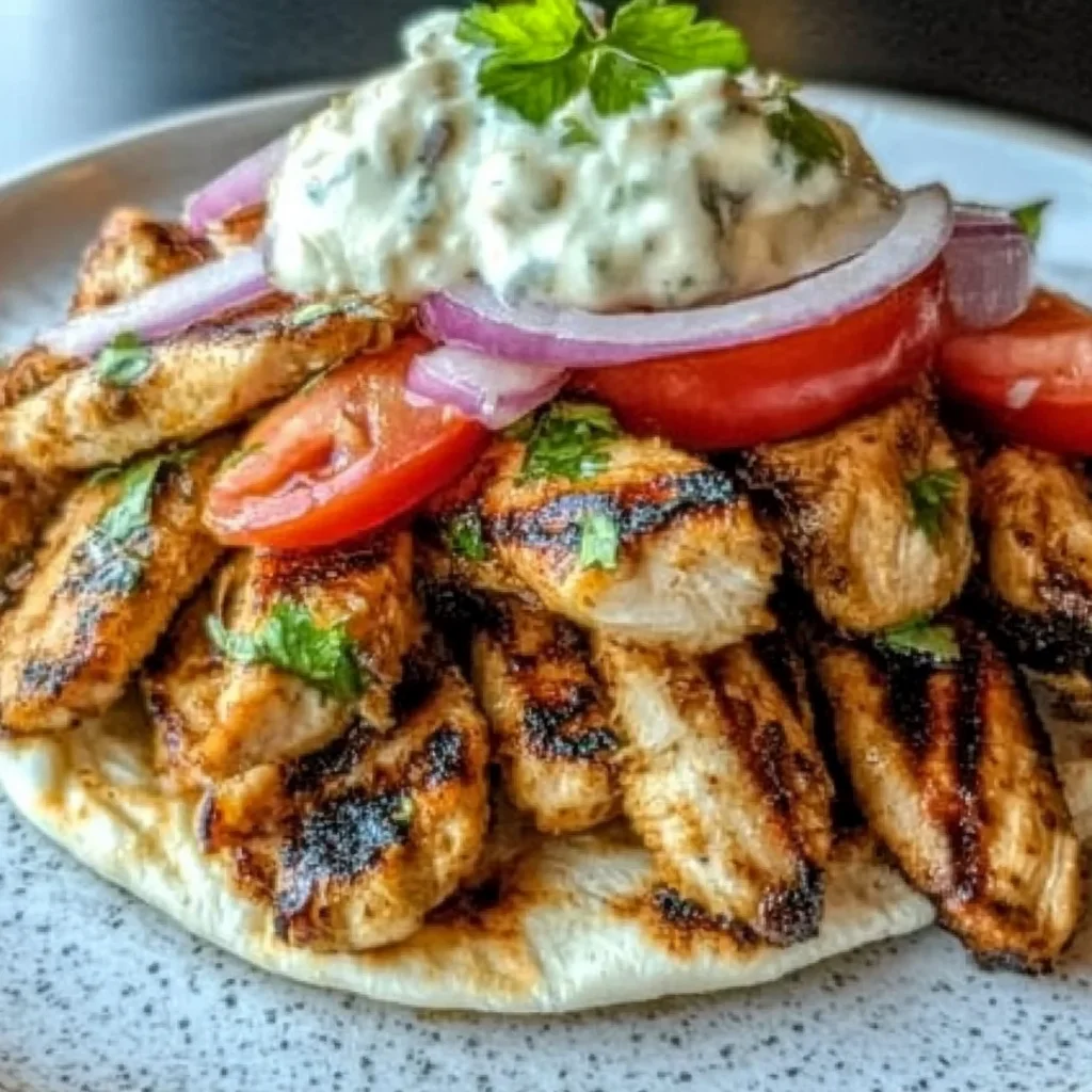 Chicken Pita Gyros