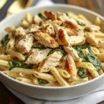 Chicken Spinach Penne