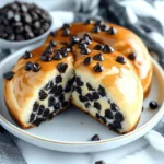 Chocolate Chip Vanilla Custard Brioches