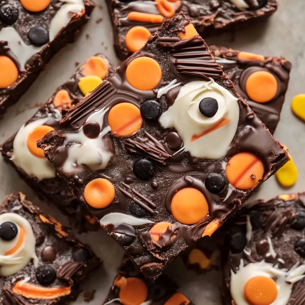 Halloween Chocolate Bark