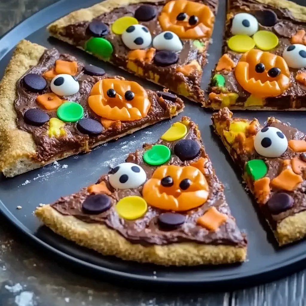 Halloween Dessert Pizza Recipe Easy Fun
