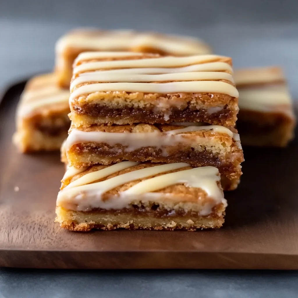 How to Make Cinnamon Roll Blondies