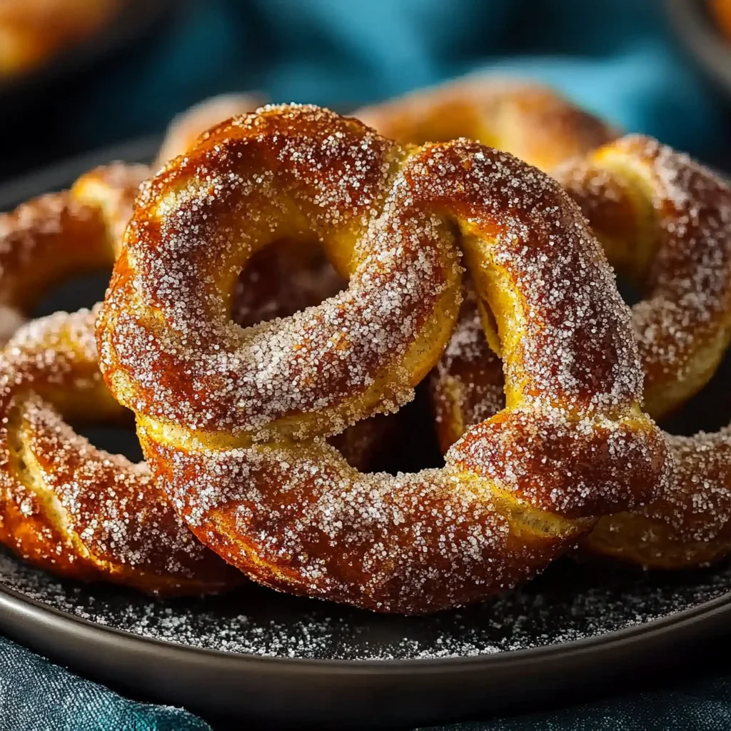 Irresistible Cinnamon Sugar Soft Pretzels