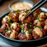 Korean BBQ Meatballs with Spicy Mayo Dip: A Flavor-Packed Beginner-Friendly Recipe
