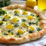 Lemon Pizza with Fresh Herbs