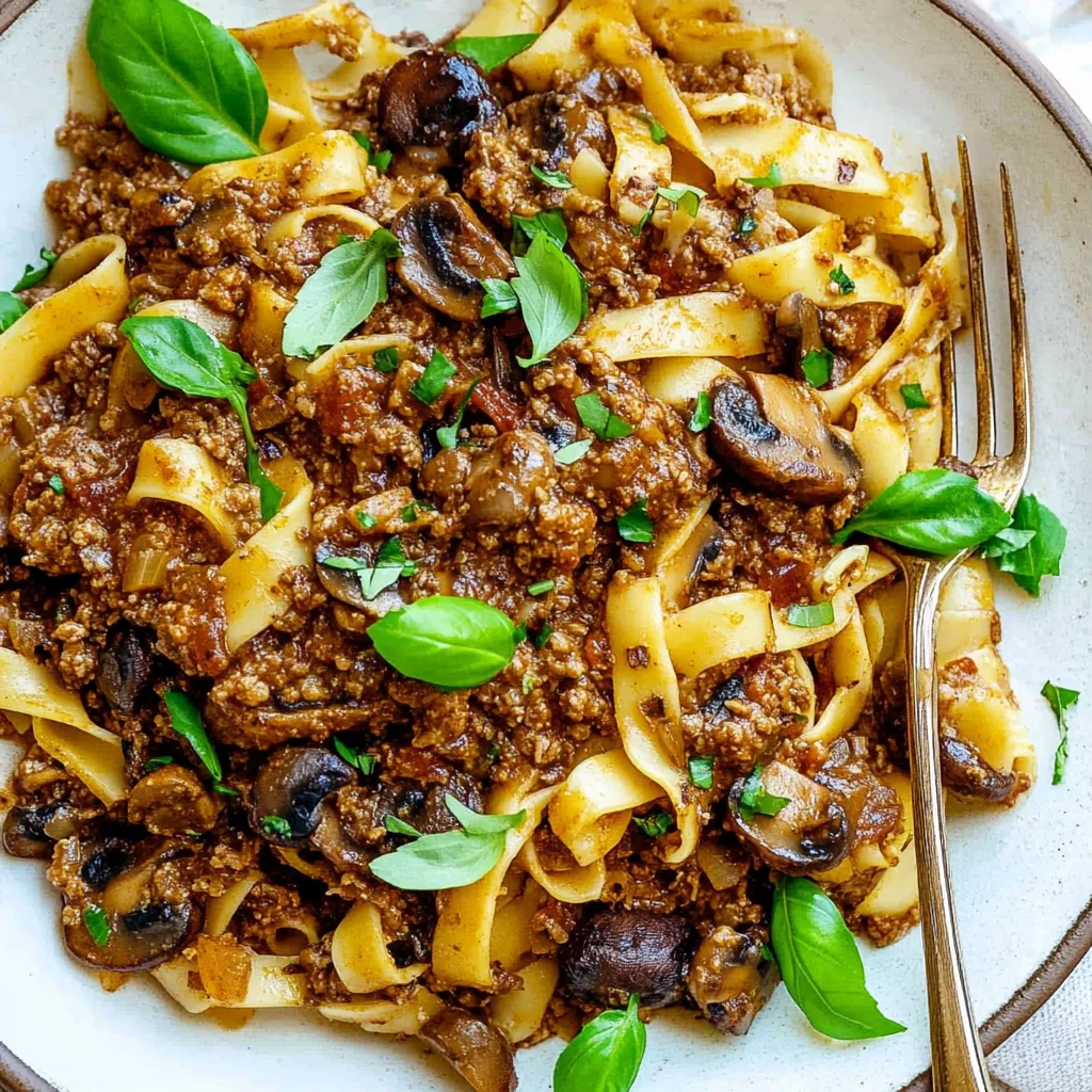 Mushroom Ragu