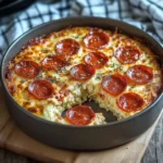 Pizza Style Cottage Cheese Bake
