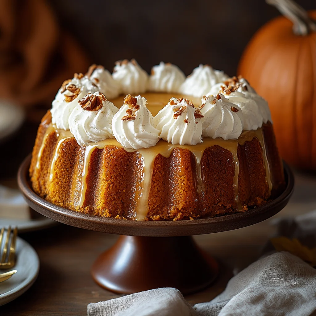 Pumpkin Pie Cake