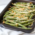 Roasted Parmesan Green Beans