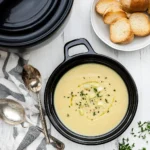 Slow Cooker Potato Leek Soup Recipe