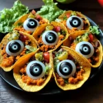 Spooky Eyeball Tacos