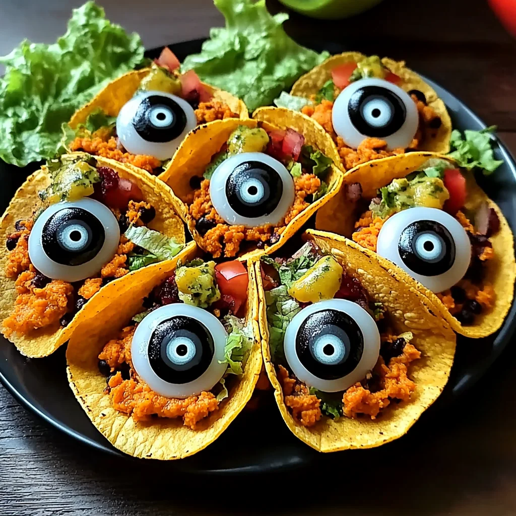 Spooky Eyeball Tacos