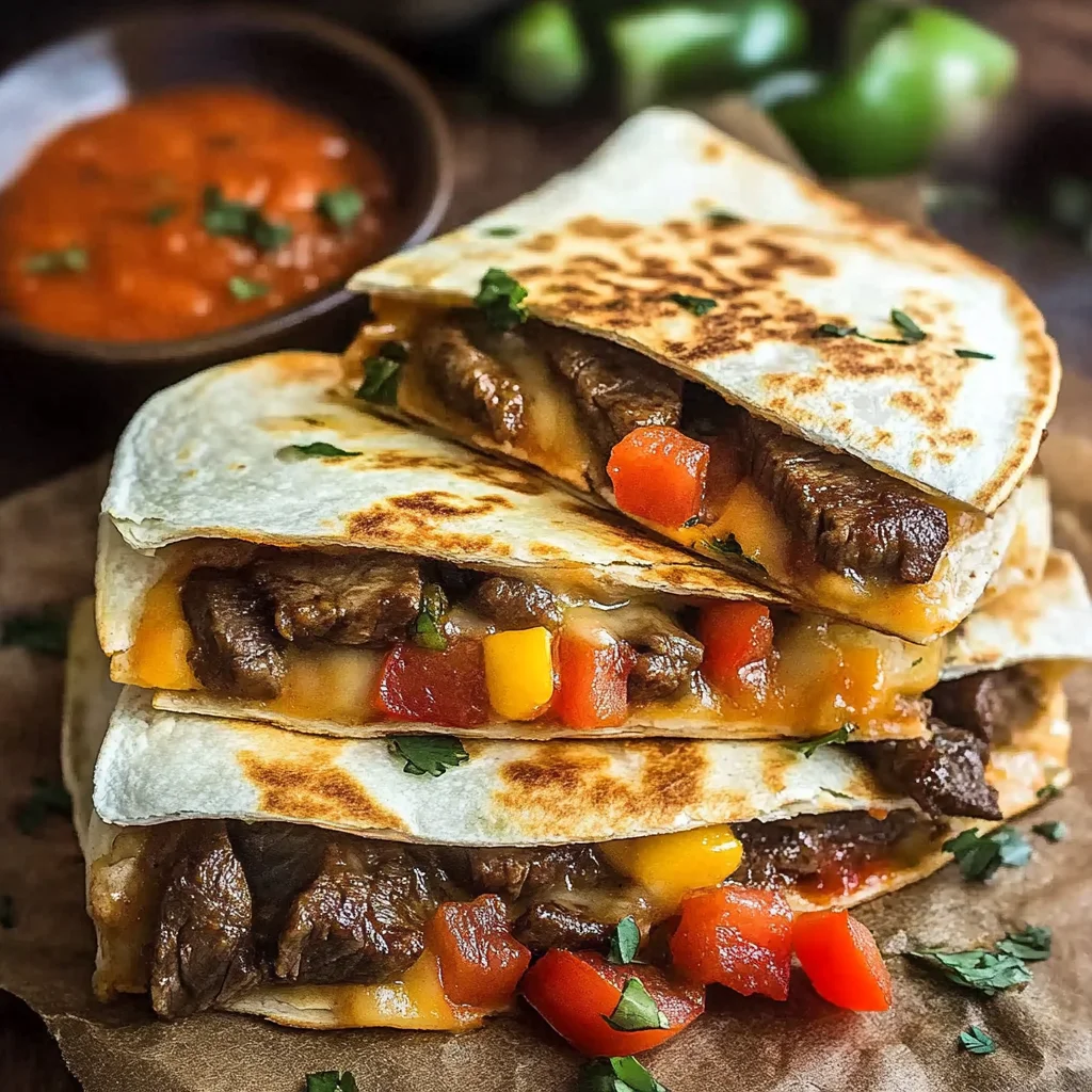 Steak Fajita Quesadillas