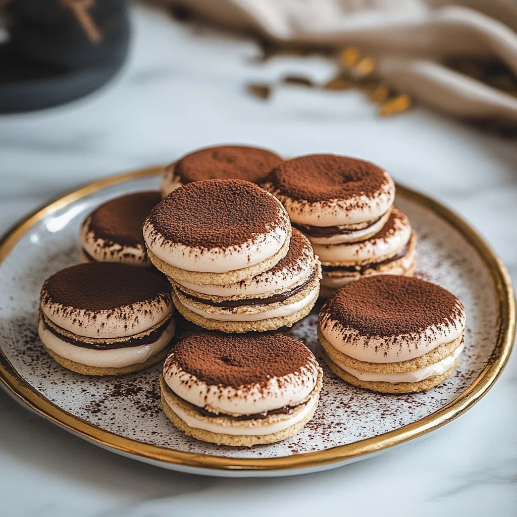 Vegan Tiramisu Cookies