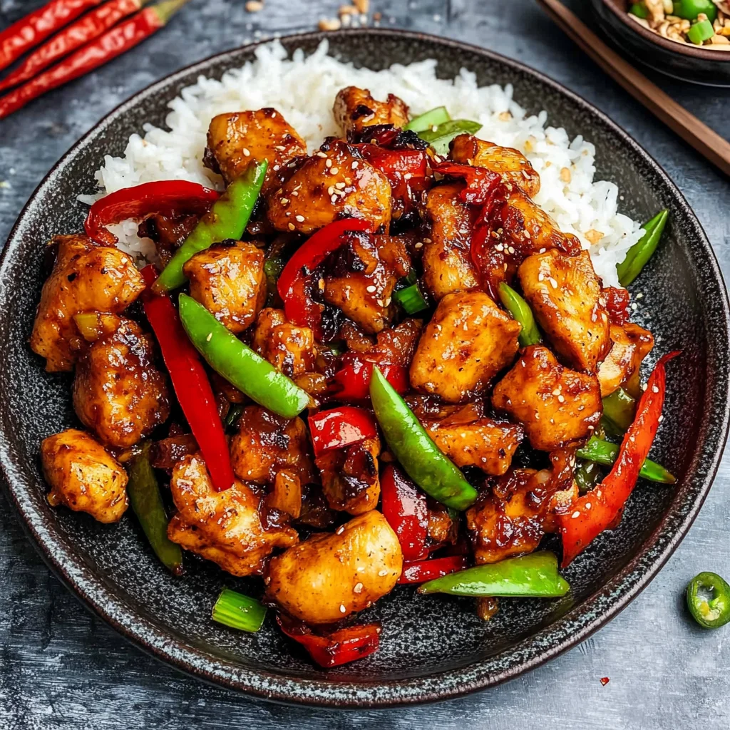 30 Minute Szechuan Chicken