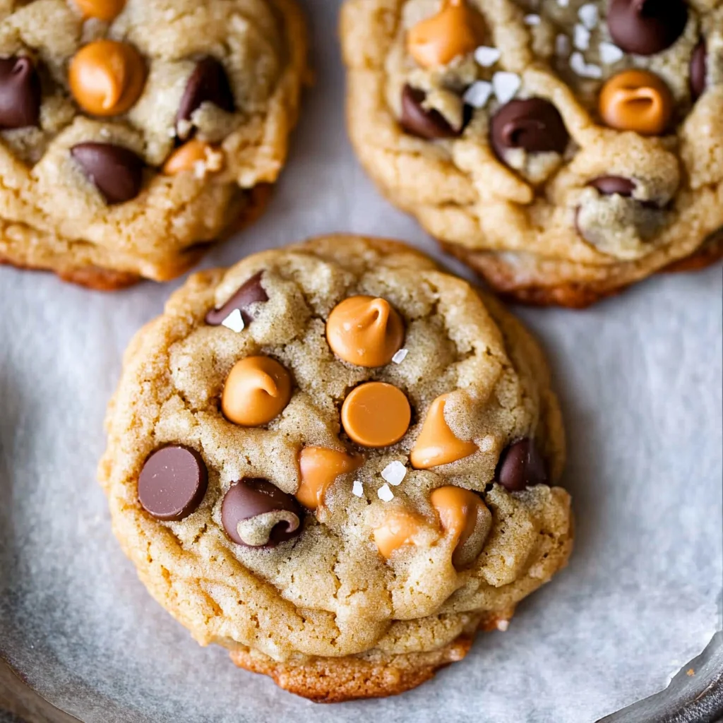 Best Ever Butterscotch Chocolate Chip Cookies (with Sea Salt)