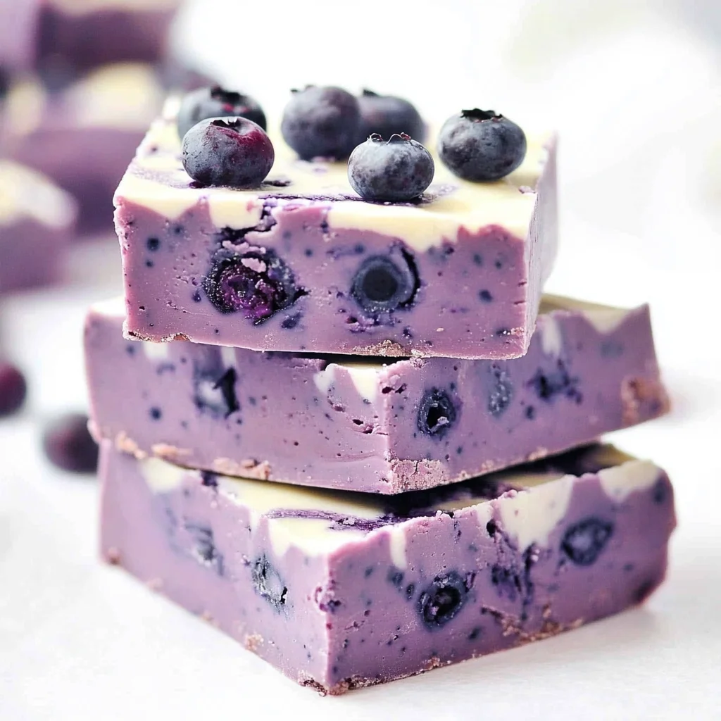 Blueberry Fudge