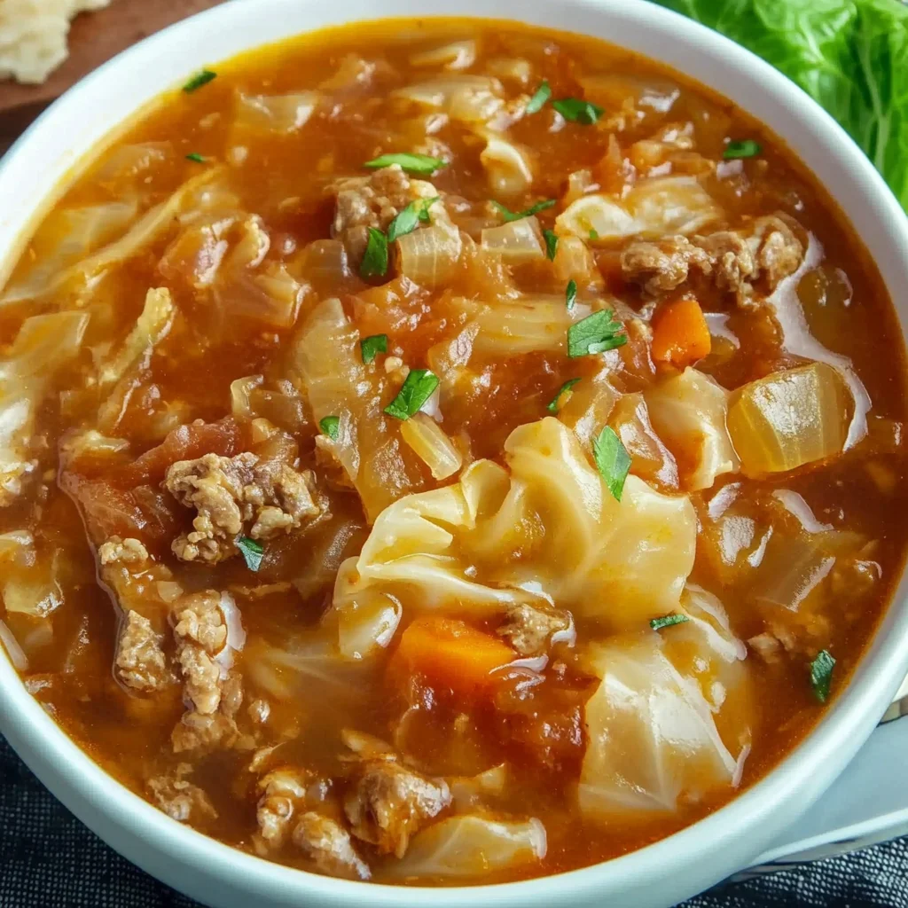 Cabbage Roll Soup